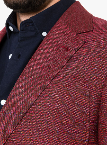 Men {collection_title} Liuzzo Raspberry Texture Jacket Peter Jackson