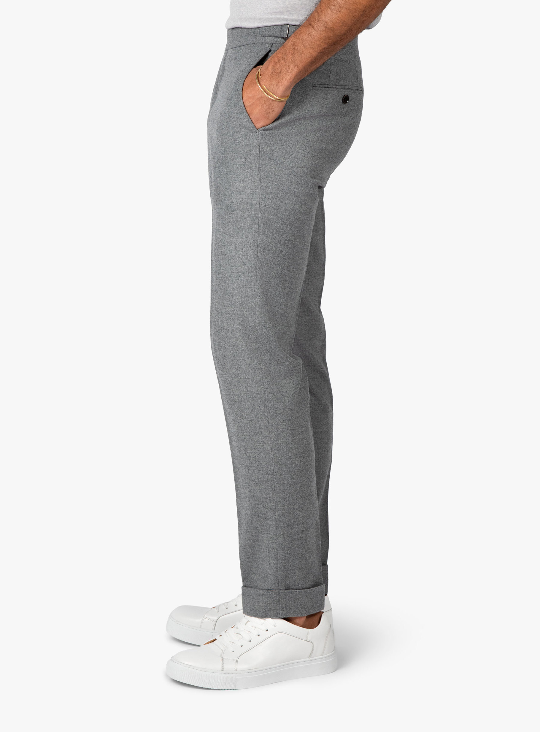 Bellini Flannel Grey Trouser