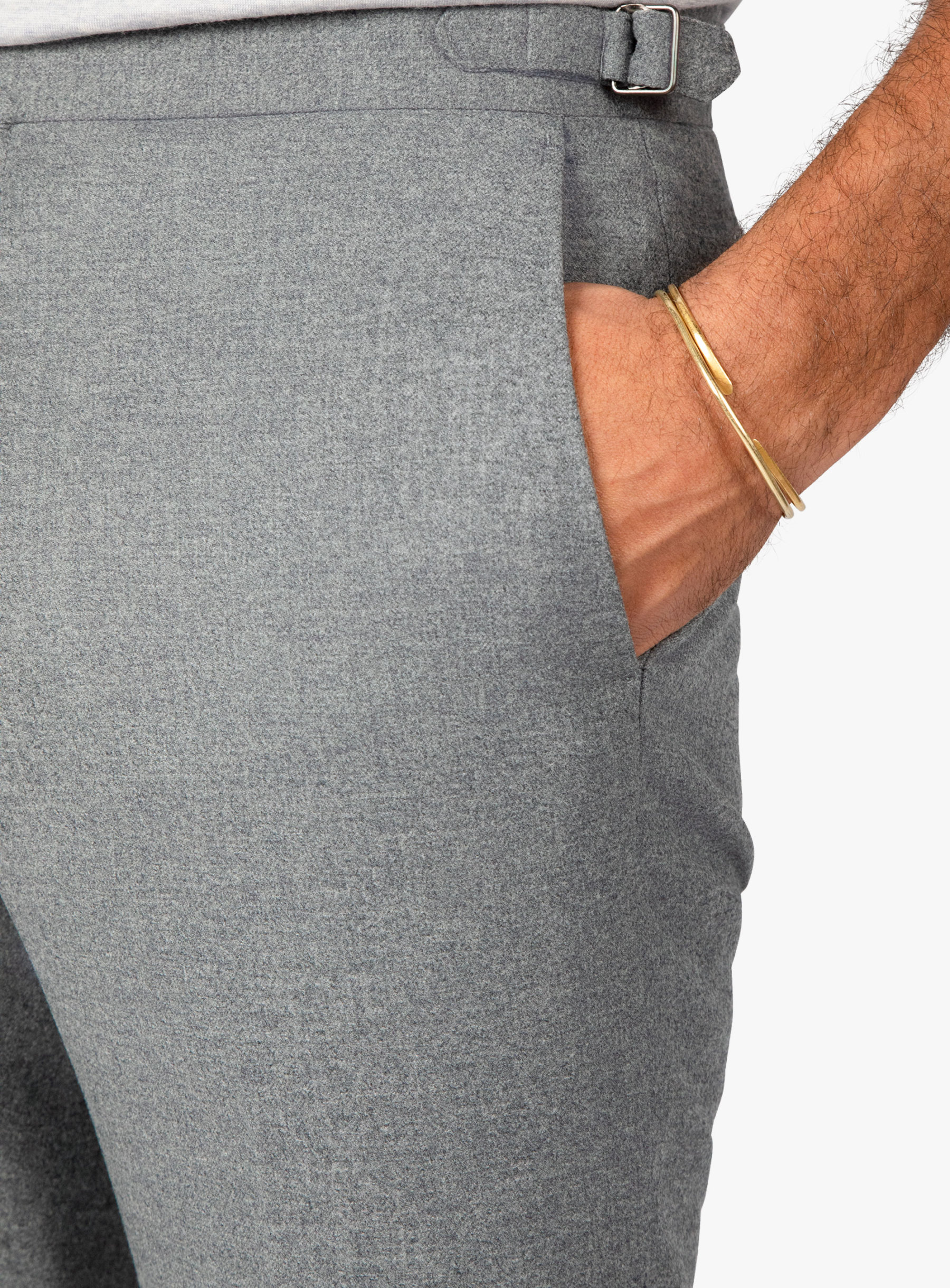 Bellini Flannel Grey Trouser