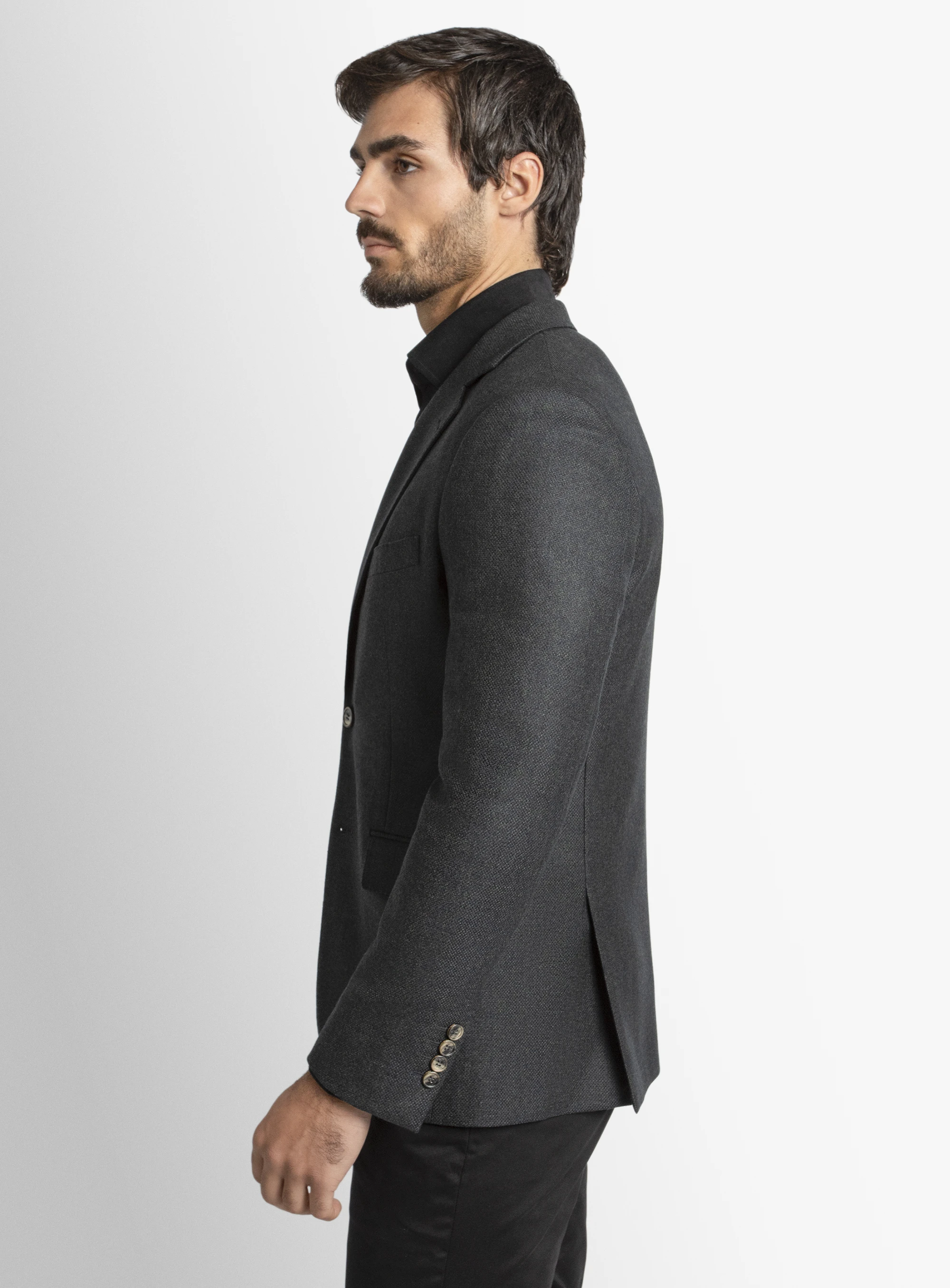 Vito Basketweave Green Jacket
