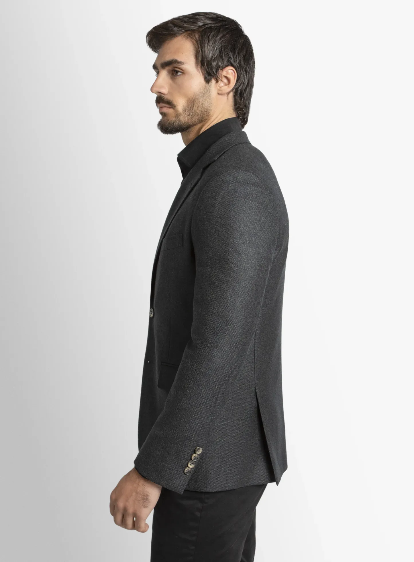 Vito Basketweave Green Jacket