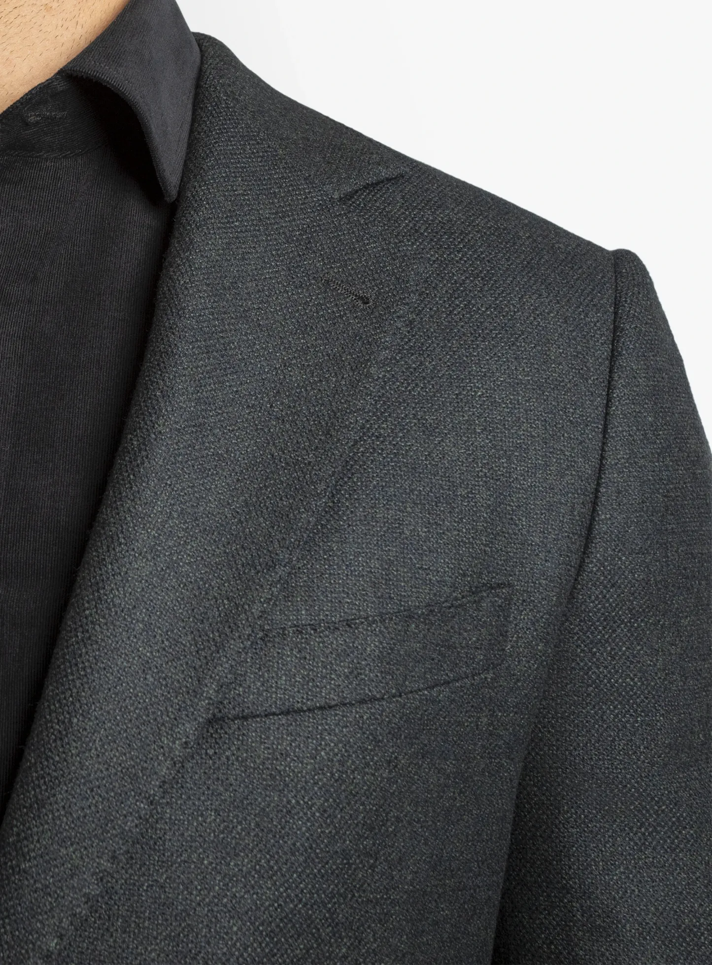 Vito Basketweave Green Jacket