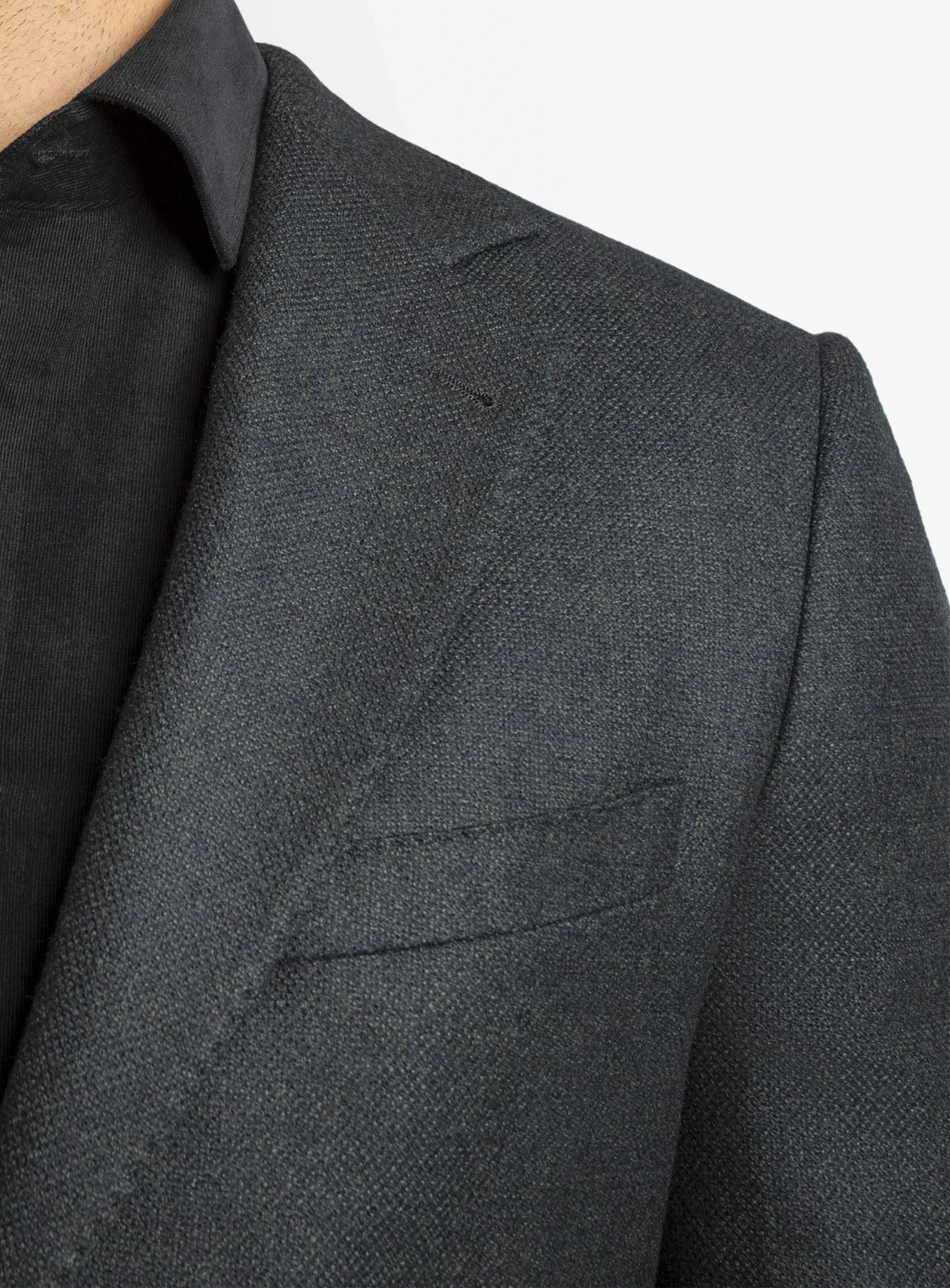 Vito Basketweave Green Jacket