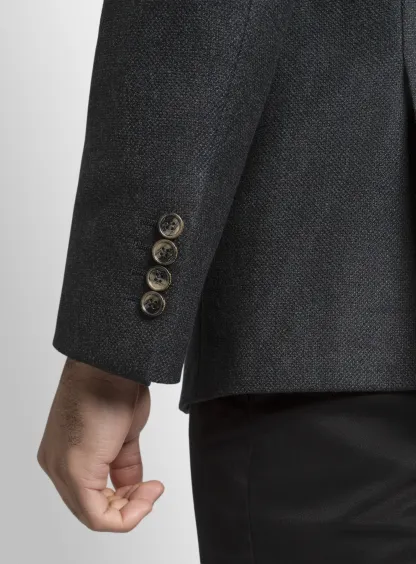 Vito Basketweave Green Jacket