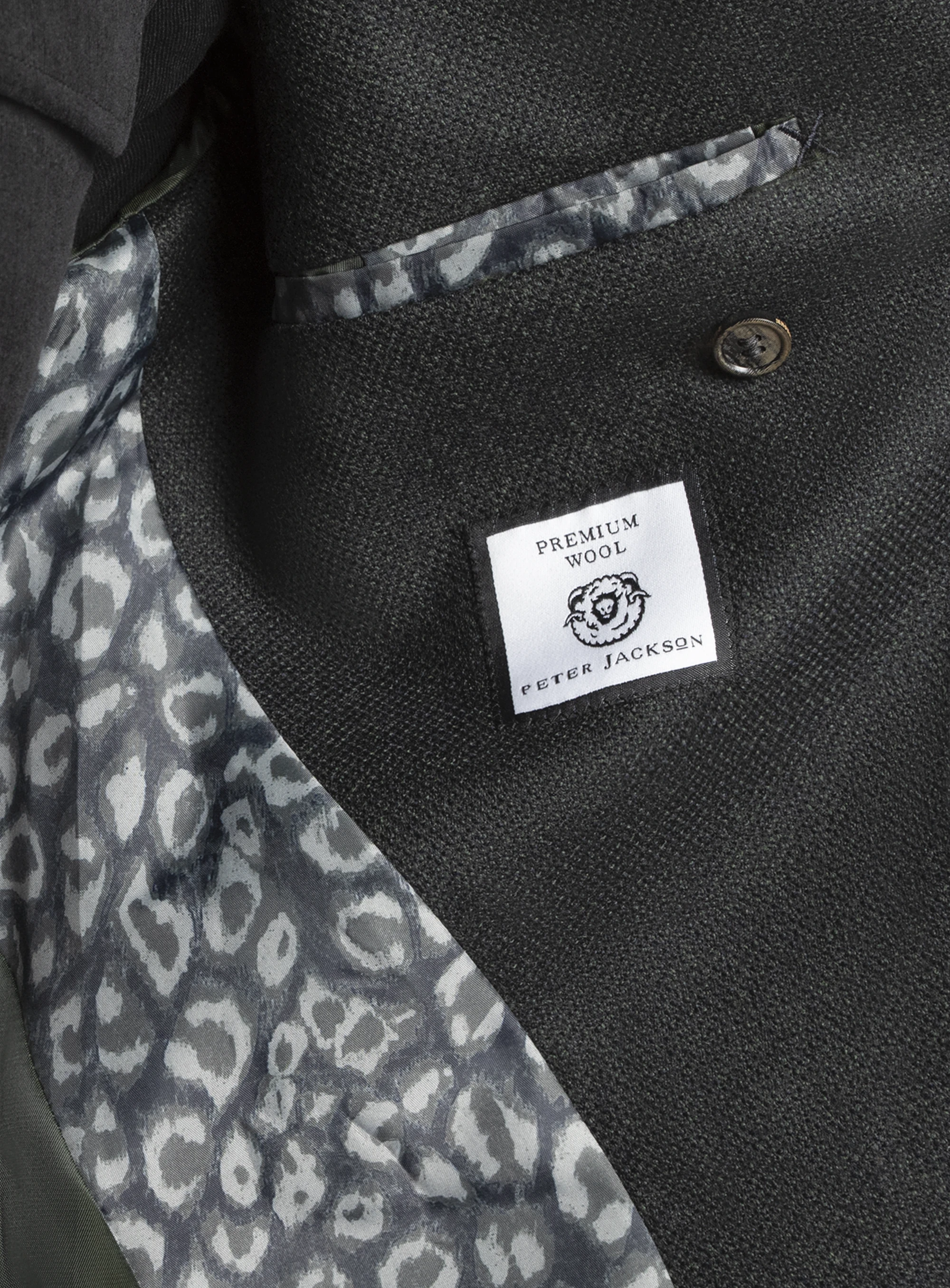Vito Basketweave Green Jacket