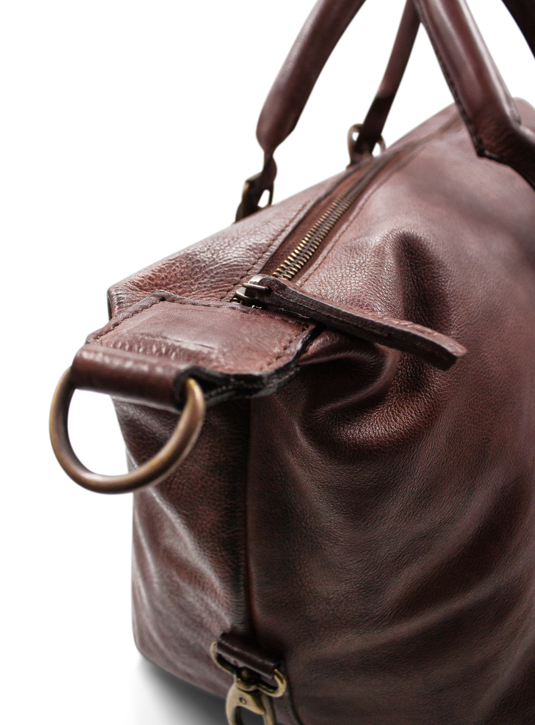 Men {collection_title} Rocco Overnight Leather Bag Peter Jackson