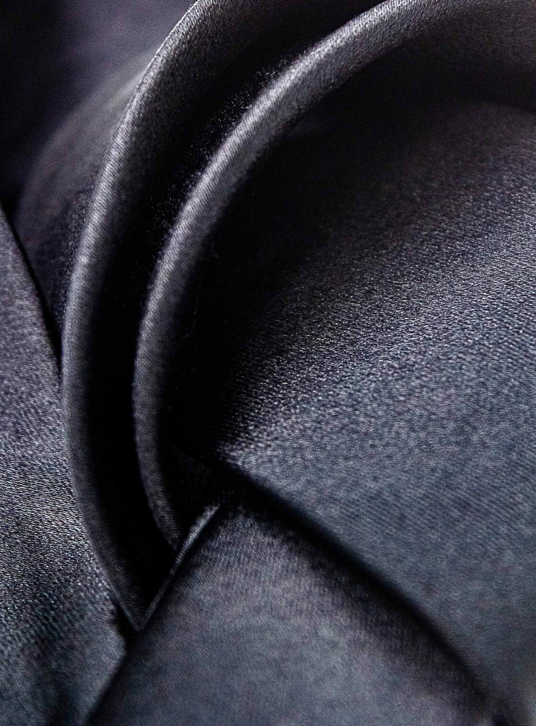 Men {collection_title} Essential Black Silk Tie Peter Jackson