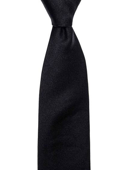 Men {collection_title} Essential Black Silk Tie Peter Jackson