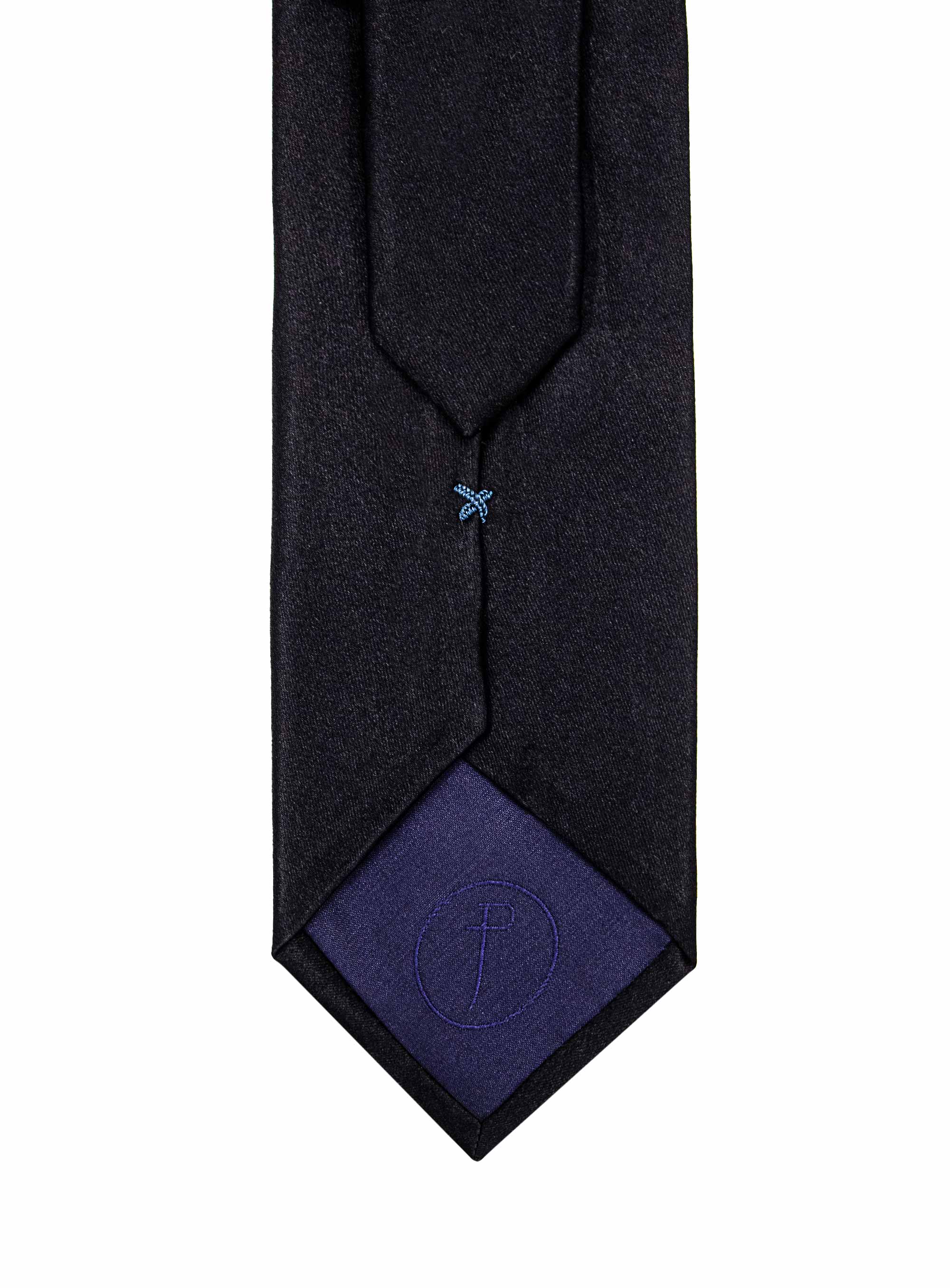 Men {collection_title} Essential Black Silk Tie Peter Jackson