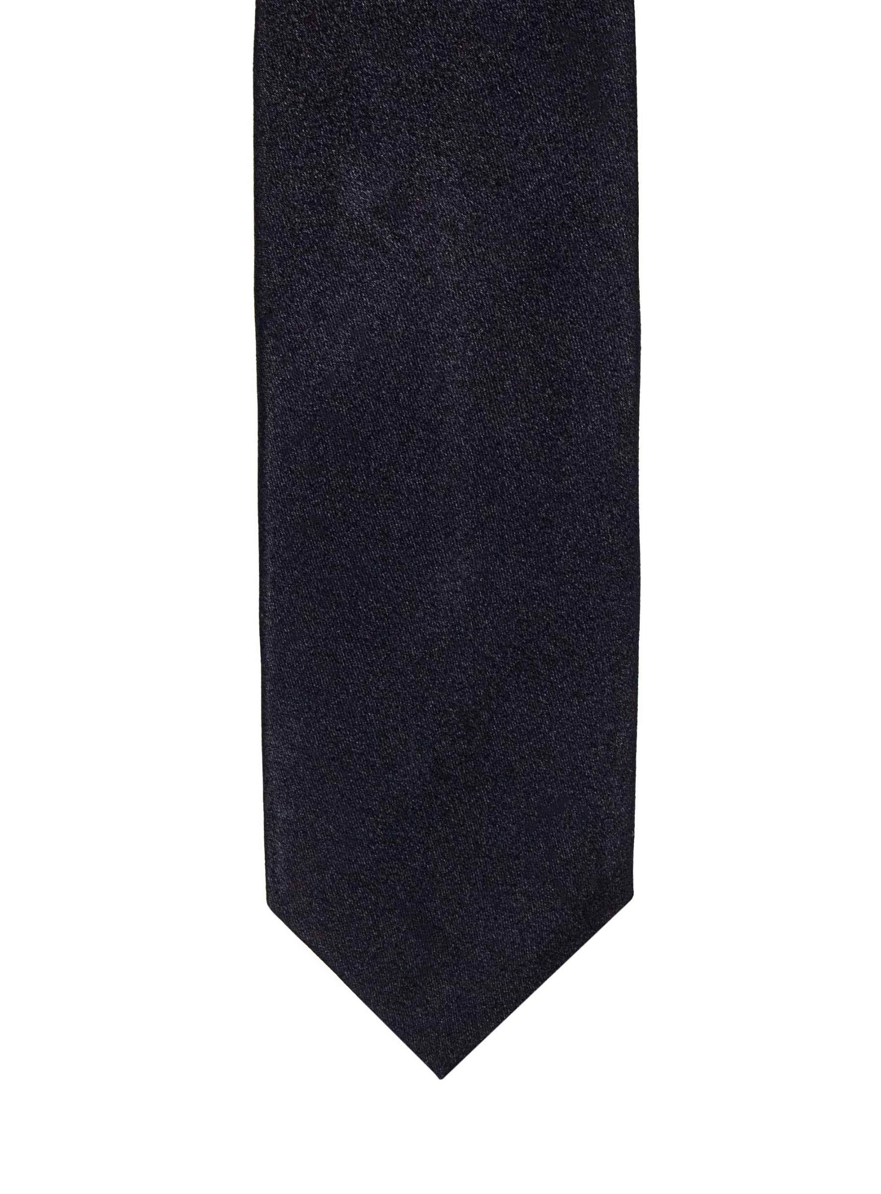 Men {collection_title} Essential Black Silk Tie Peter Jackson