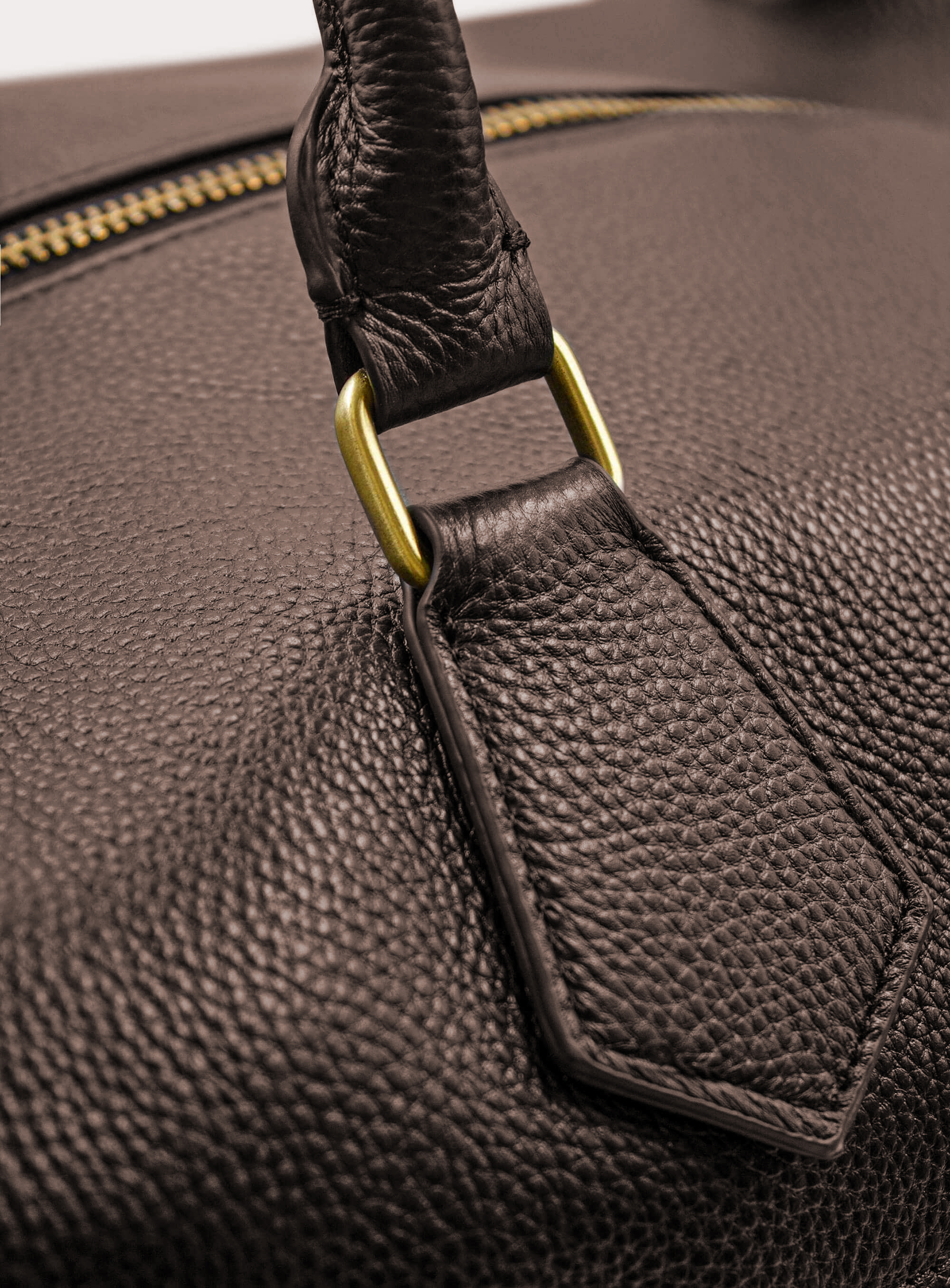 Men {collection_title} Alessio Brown Pebbled Leather Bag Peter Jackson