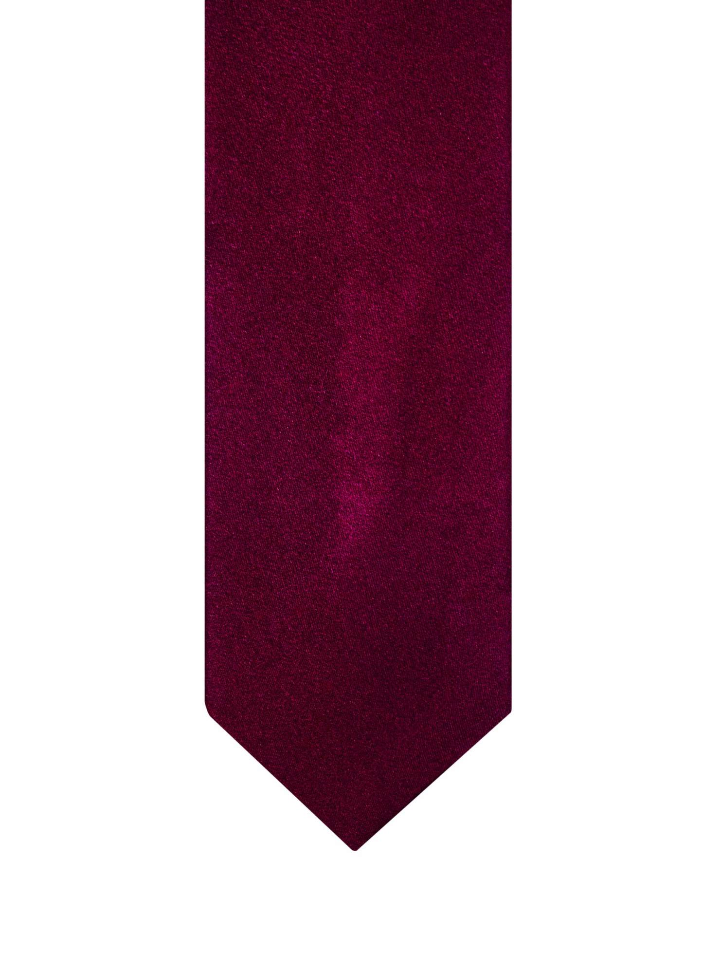Men {collection_title} Essential Burgundy Silk Tie Peter Jackson