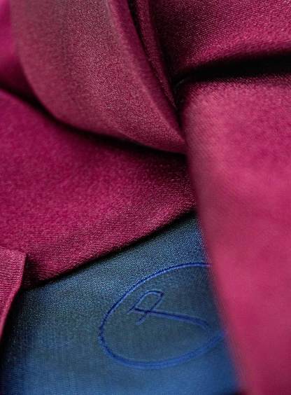 Men {collection_title} Essential Burgundy Silk Tie Peter Jackson