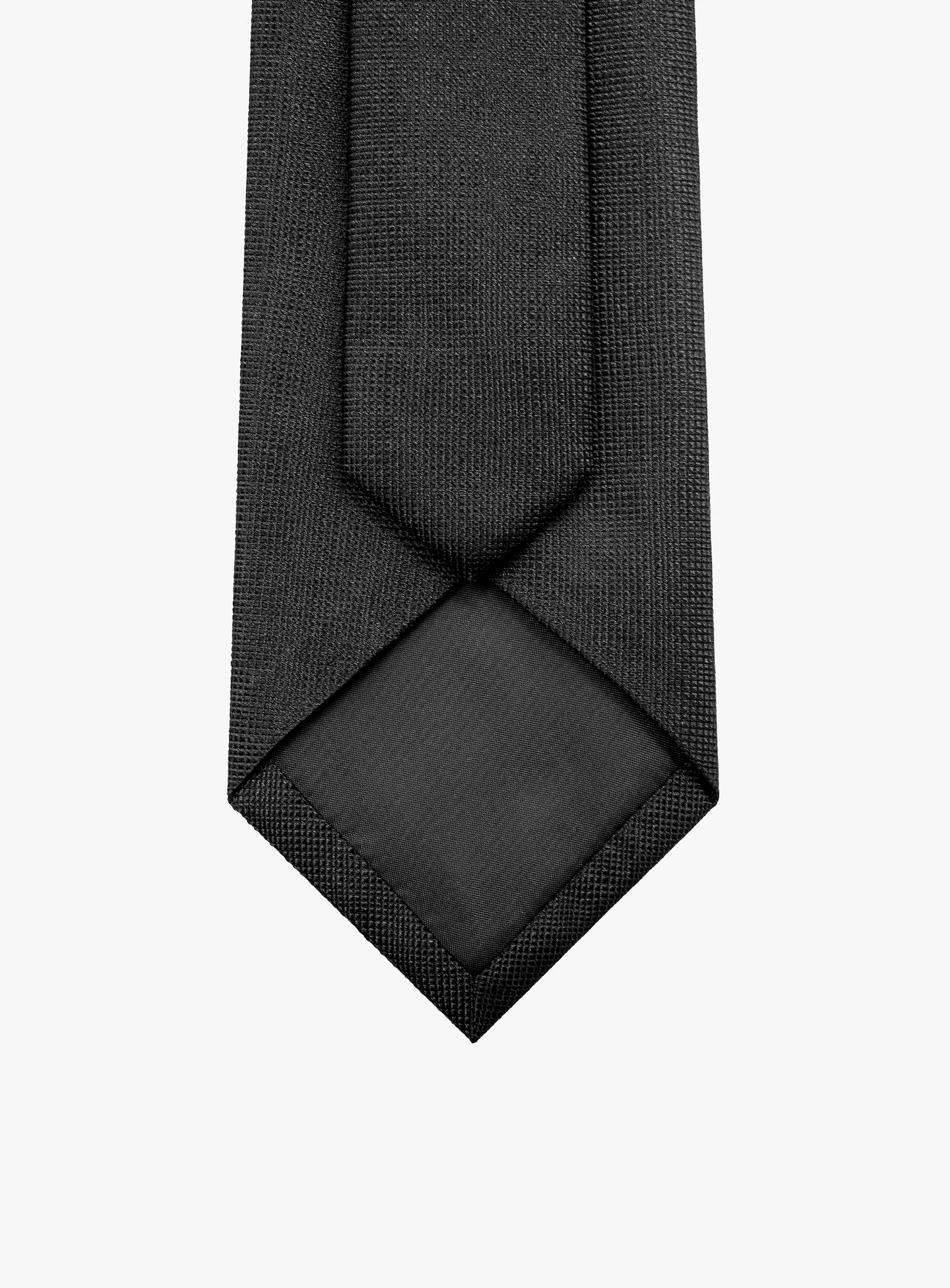 Textured Black Tie