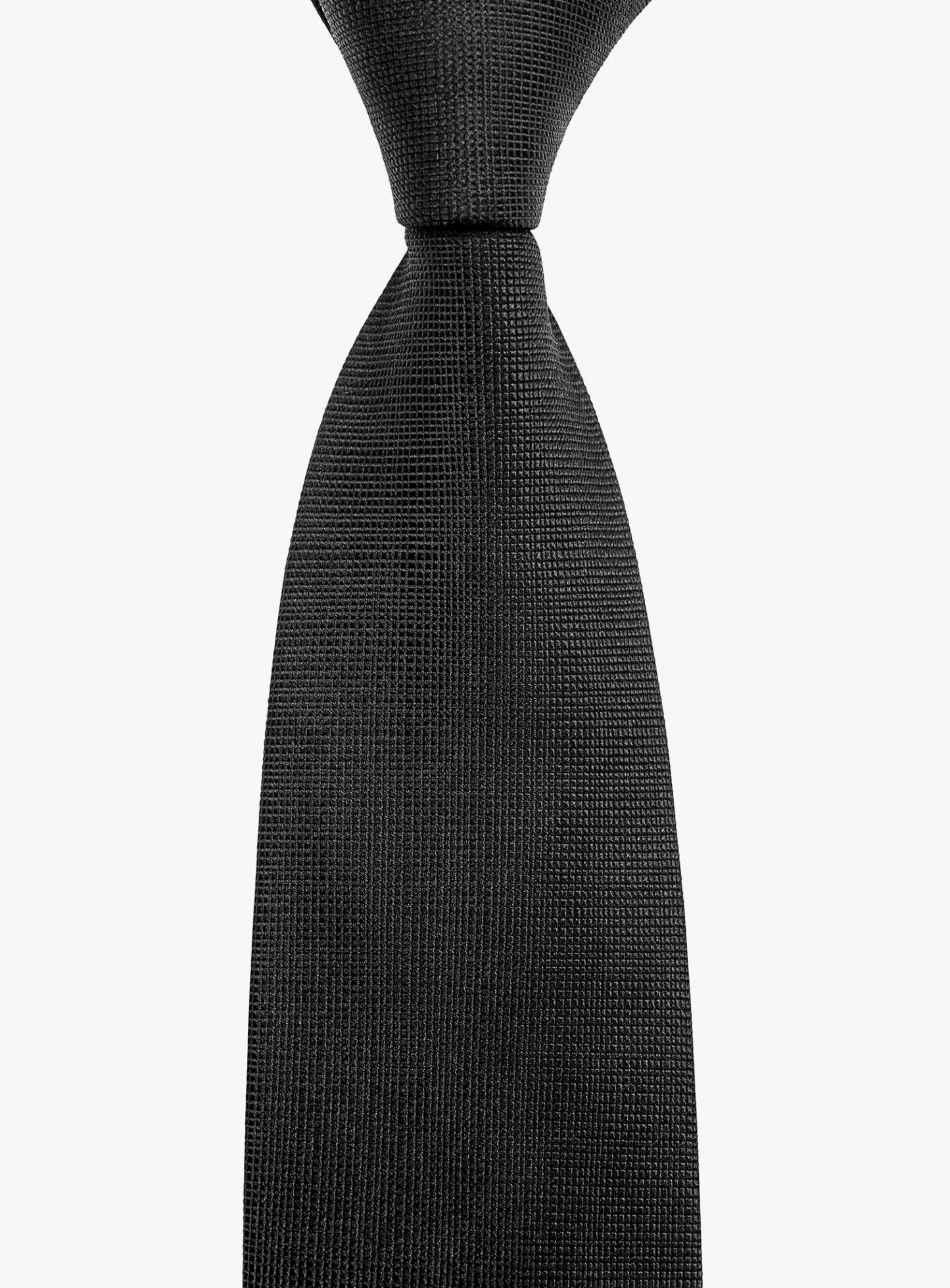 Textured Black Tie