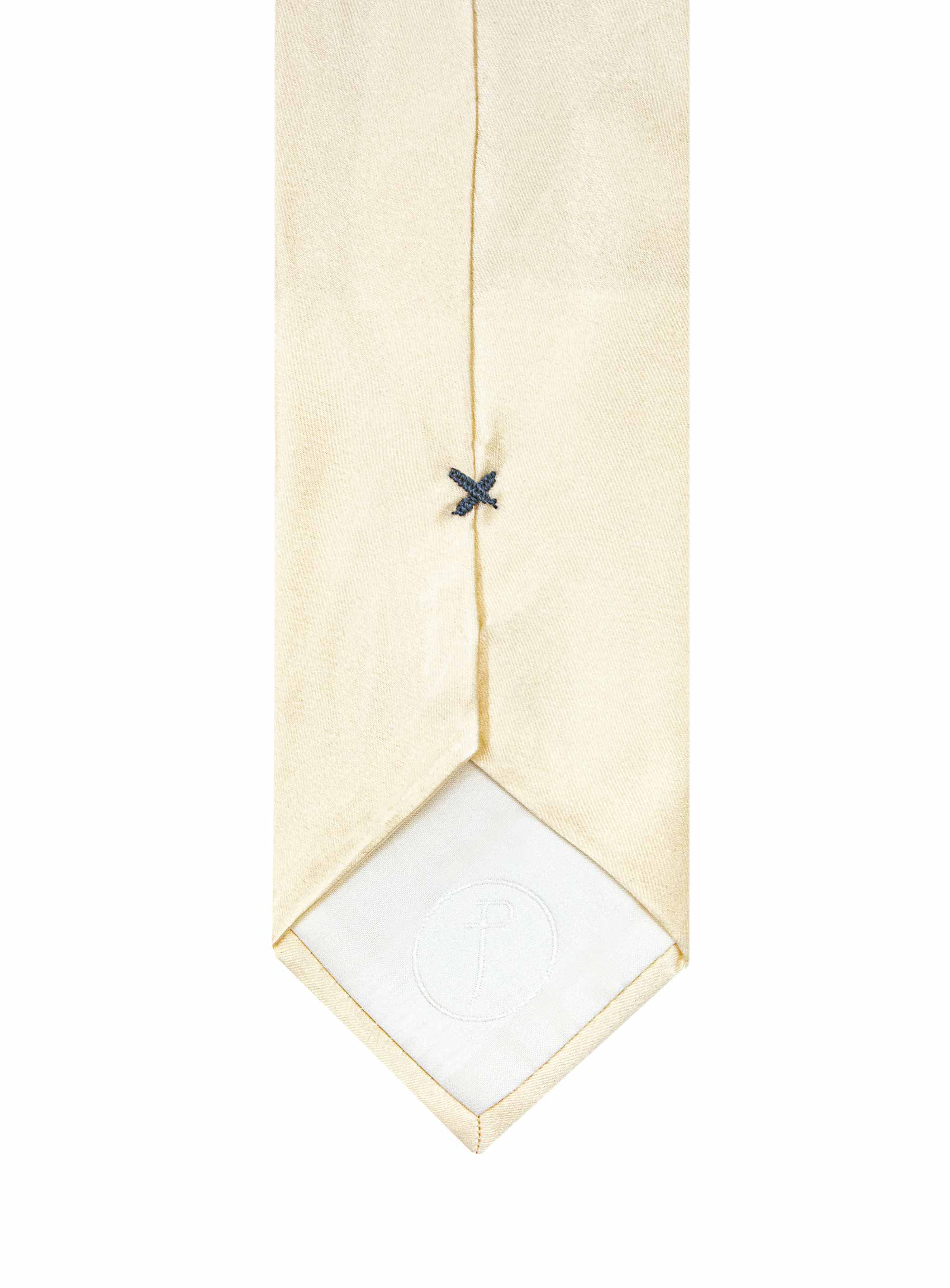 Men {collection_title} Essential Ivory Silk Tie Peter Jackson
