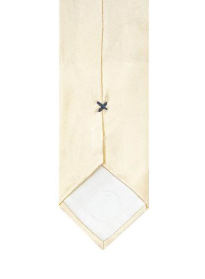 Men {collection_title} Essential Ivory Silk Tie Peter Jackson