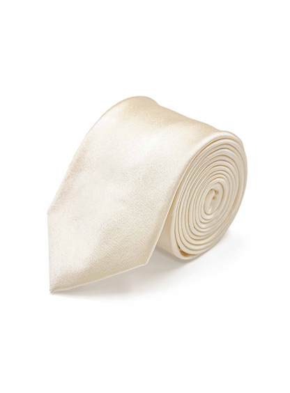 Men {collection_title} Essential Ivory Silk Tie Peter Jackson