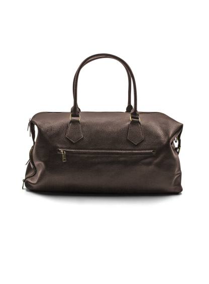 Men {collection_title} Alessio Brown Pebbled Leather Bag Peter Jackson