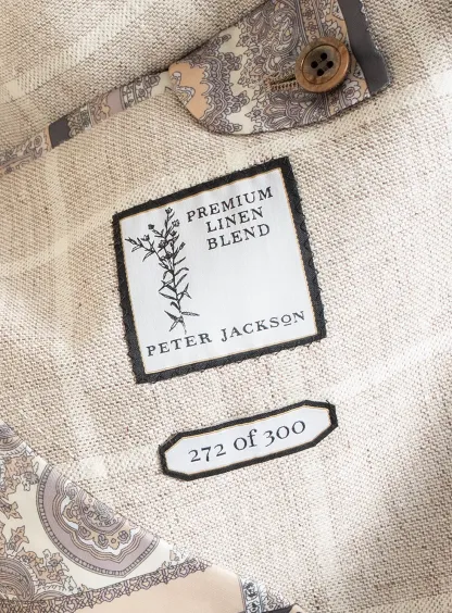 Vicenzo Oat Plaid Jacket