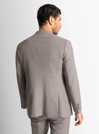 Vitale Puppytooth Chocolate Brown Jacket