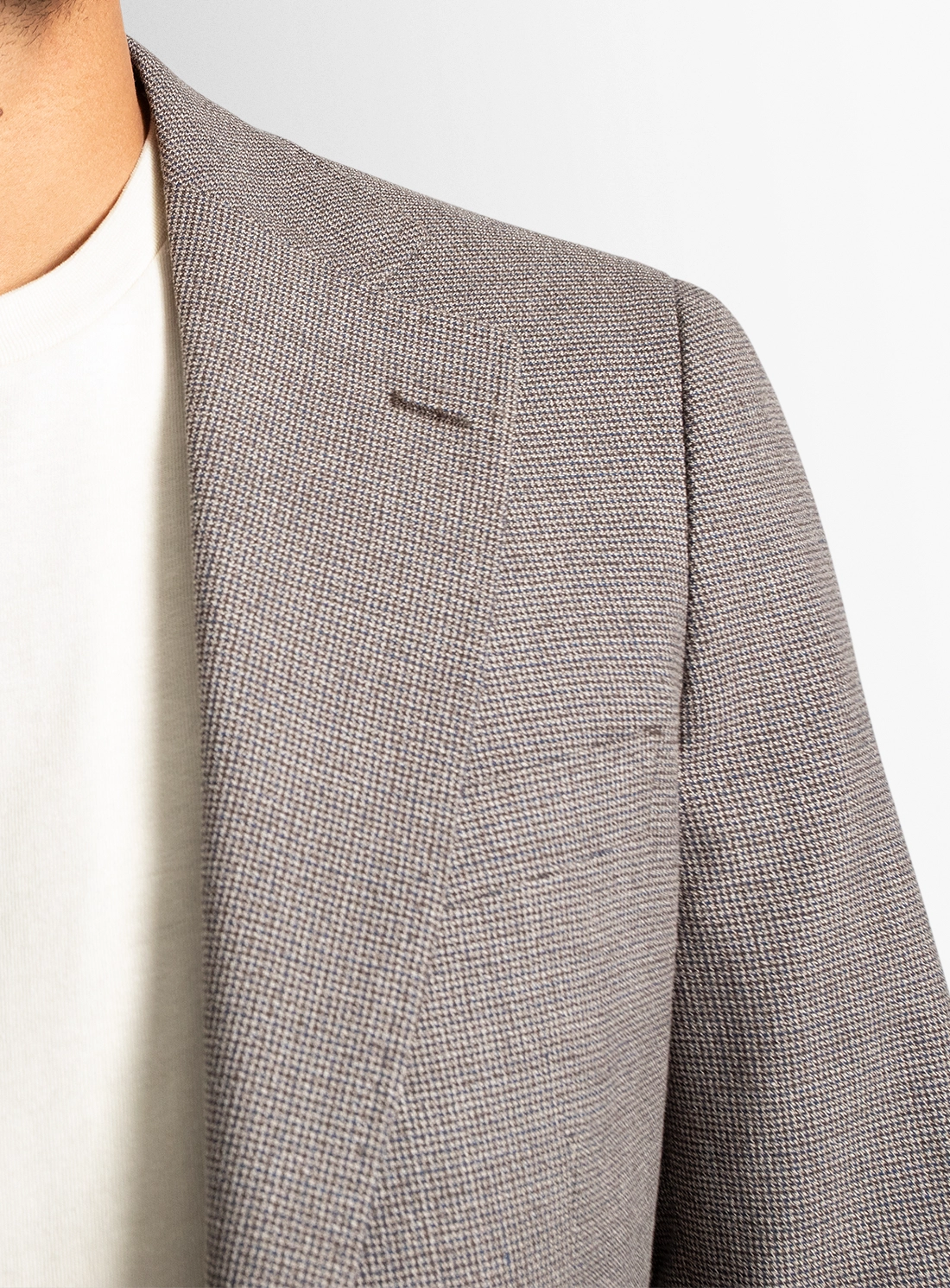 Vitale Puppytooth Chocolate Brown Jacket