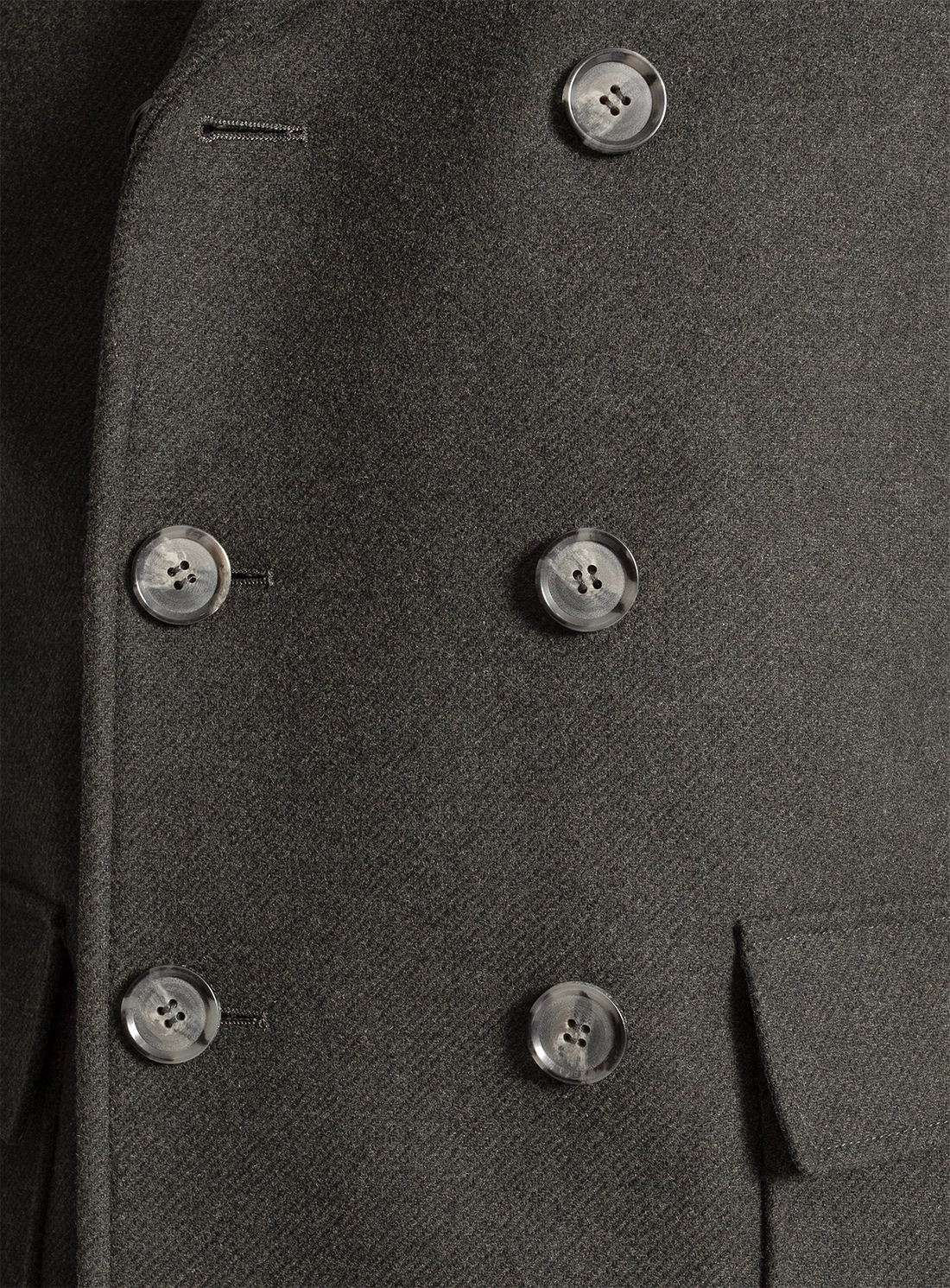 Tesero Olive Twill Overcoat