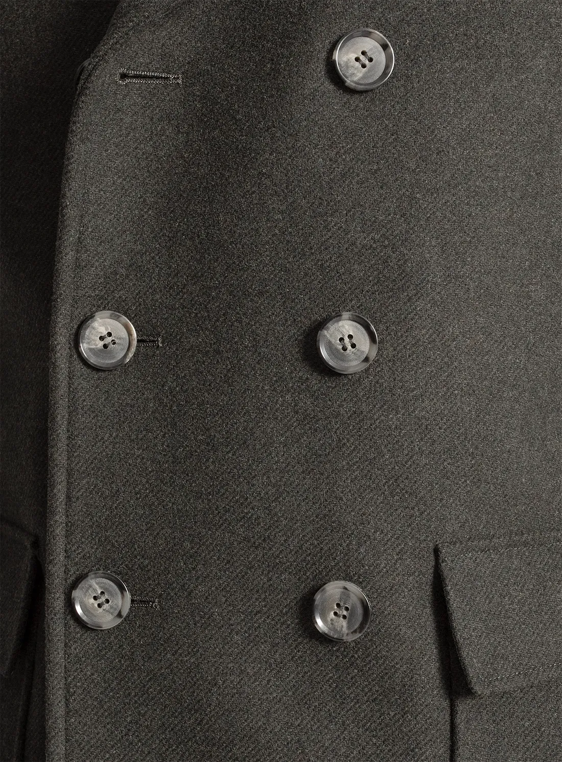 Tesero Olive Twill Overcoat