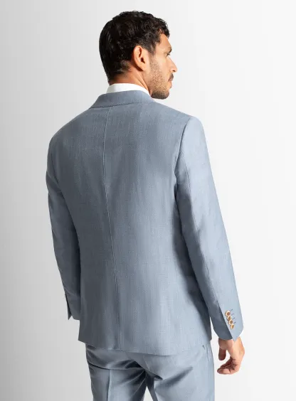 Tommaso Double Breasted Sky Suit