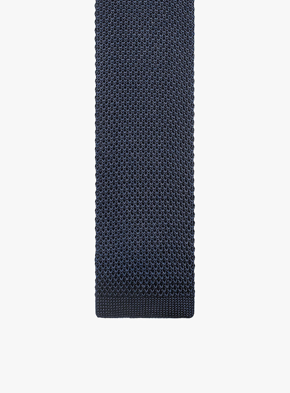 Silk Knit Navy Tie