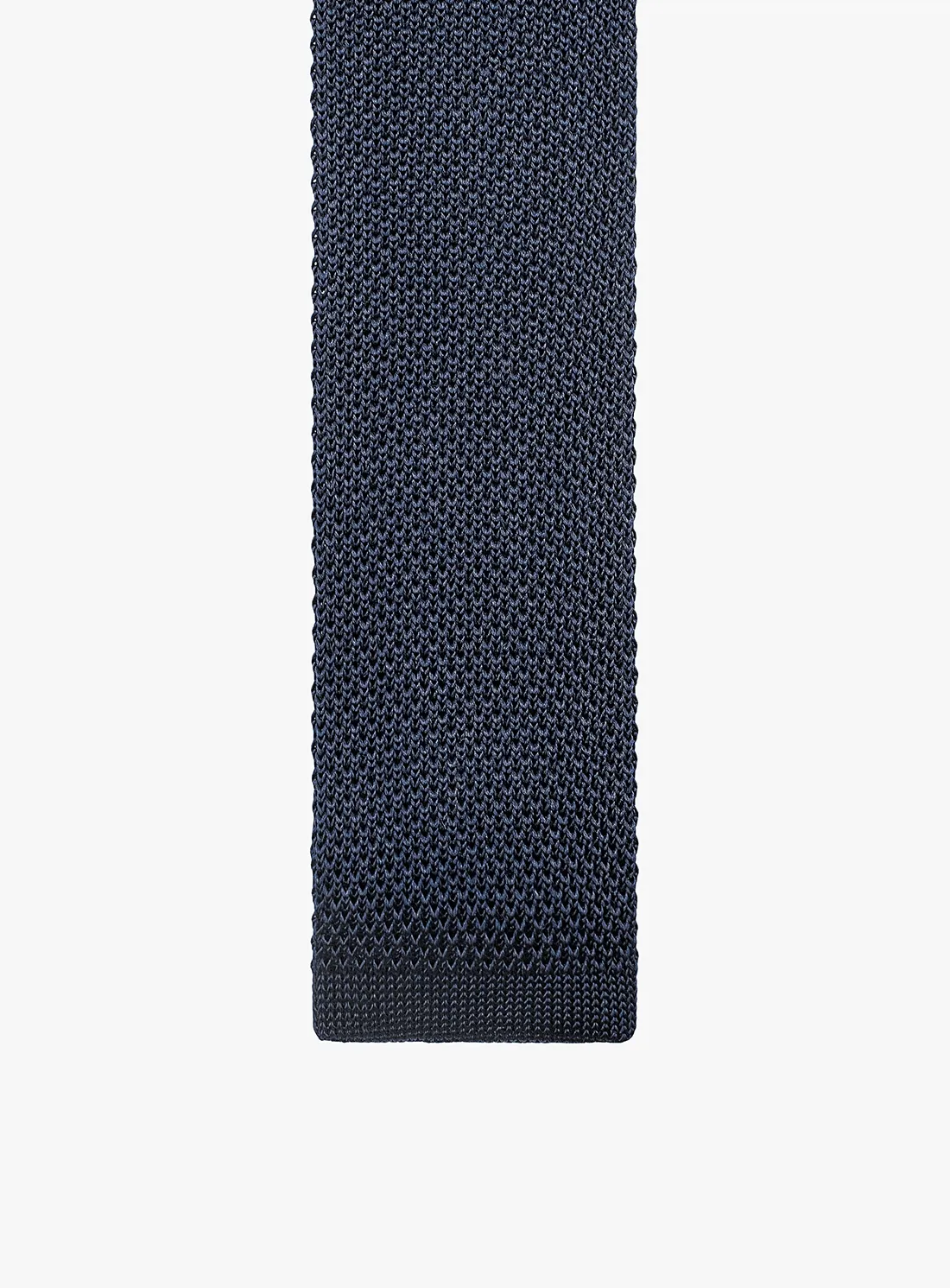 Silk Knit Navy Tie