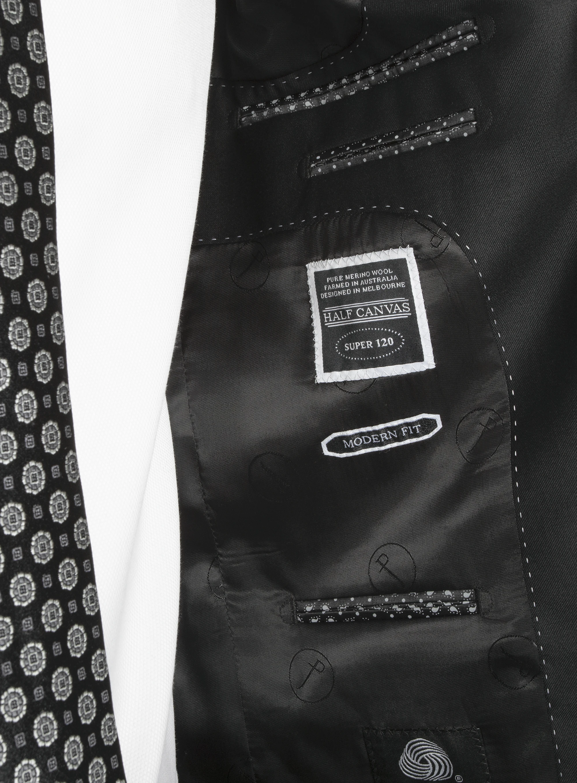 Black Twill Signature 2-Piece Suit