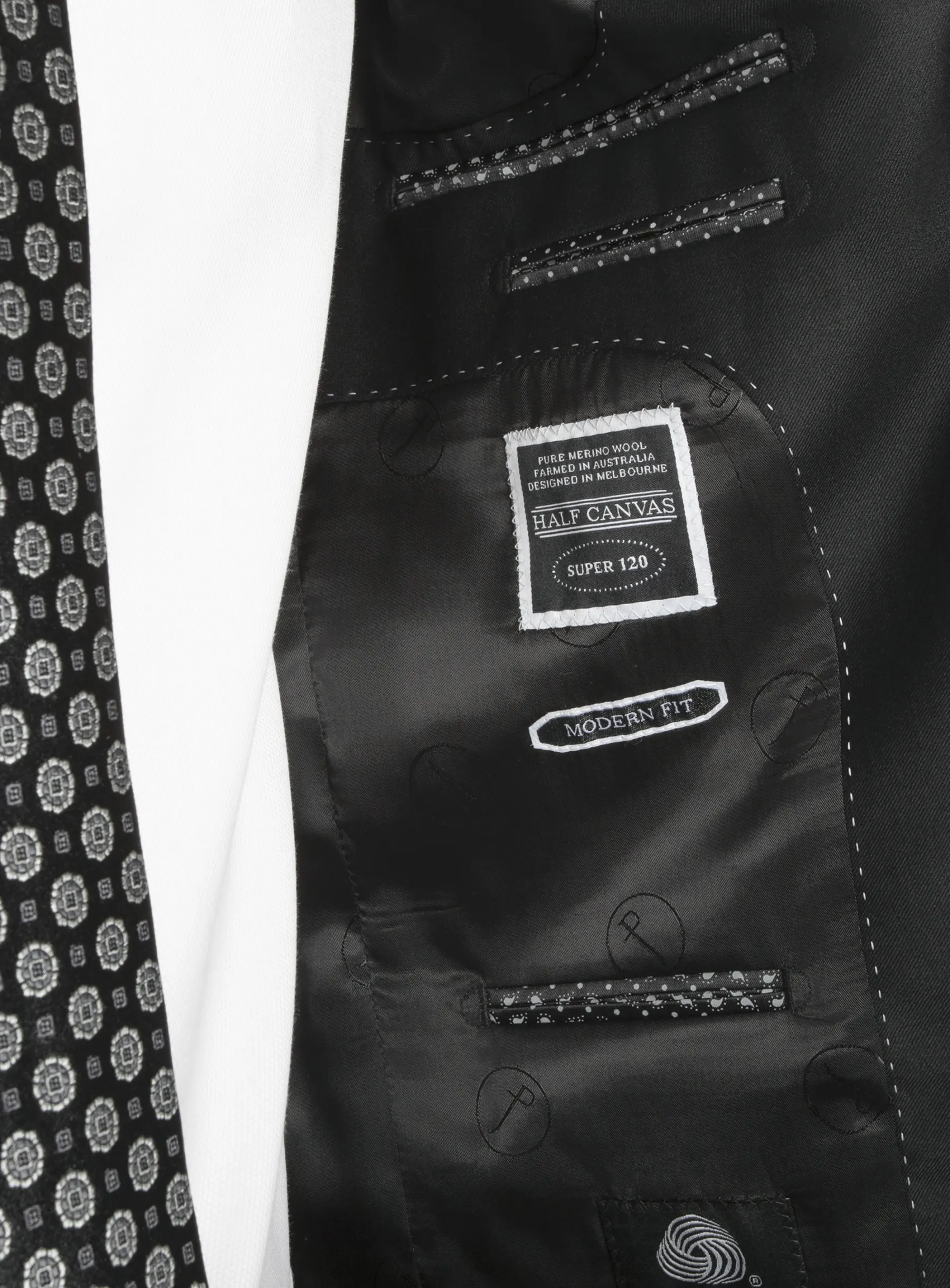 Black Twill Signature 2-Piece Suit