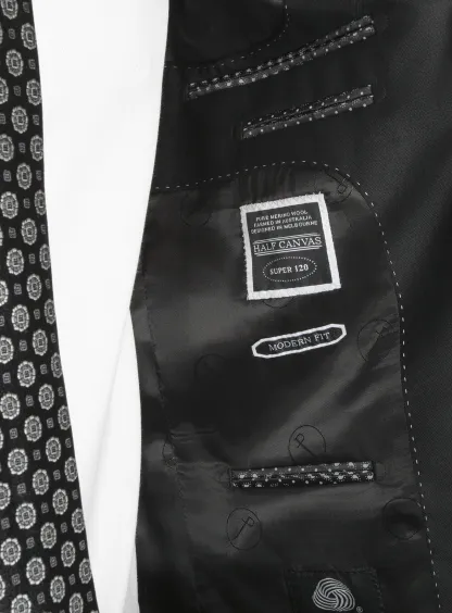 Black Twill Signature 2-Piece Suit