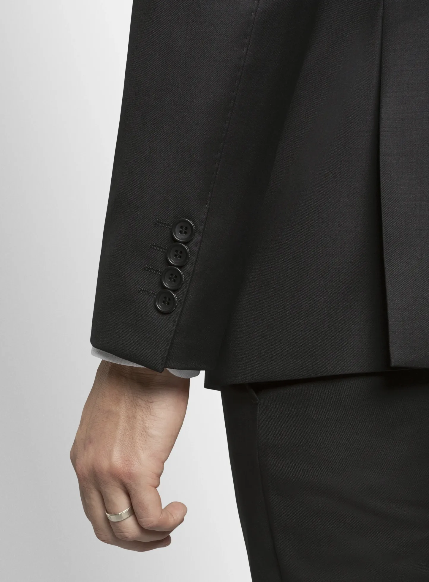 Black Twill Signature 2-Piece Suit