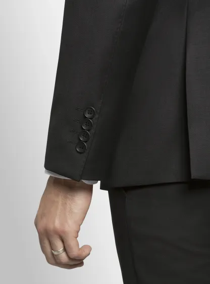 Black Twill Signature 2-Piece Suit