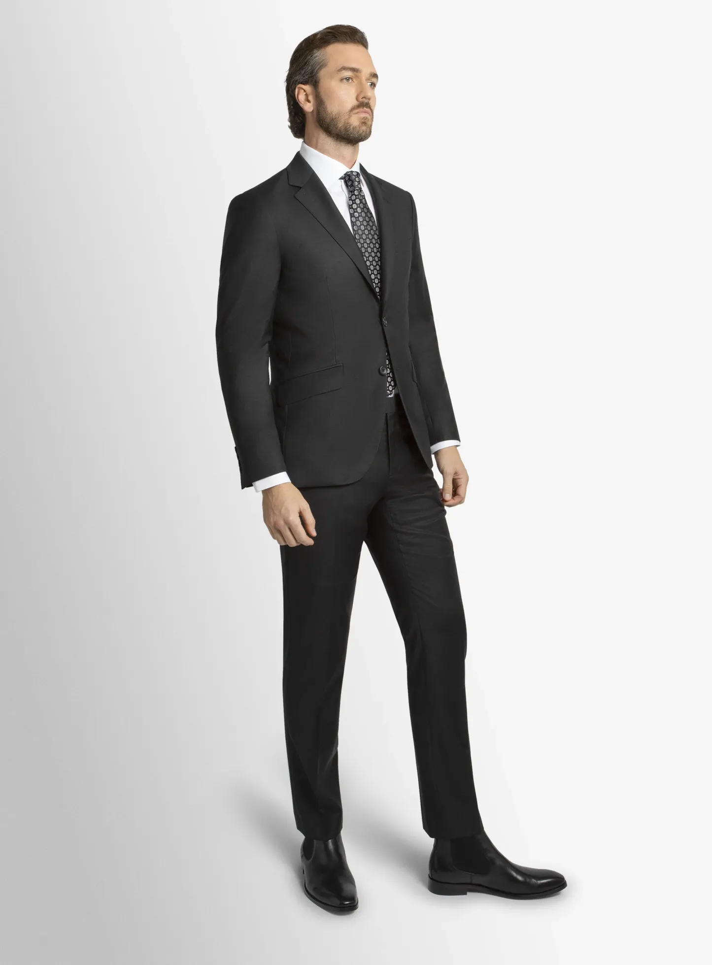 Black Twill Signature 2-Piece Suit