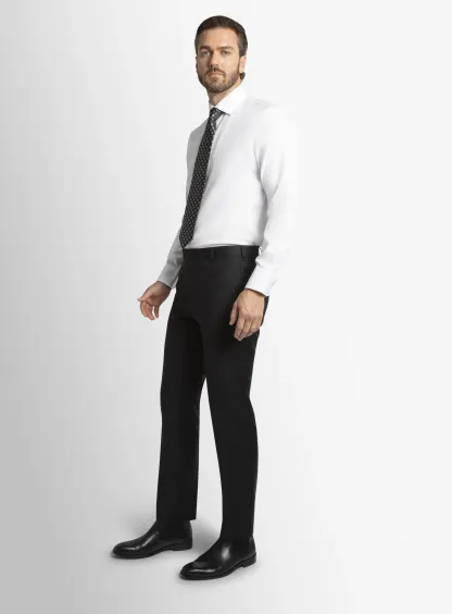 Dexter Black Twill Trouser