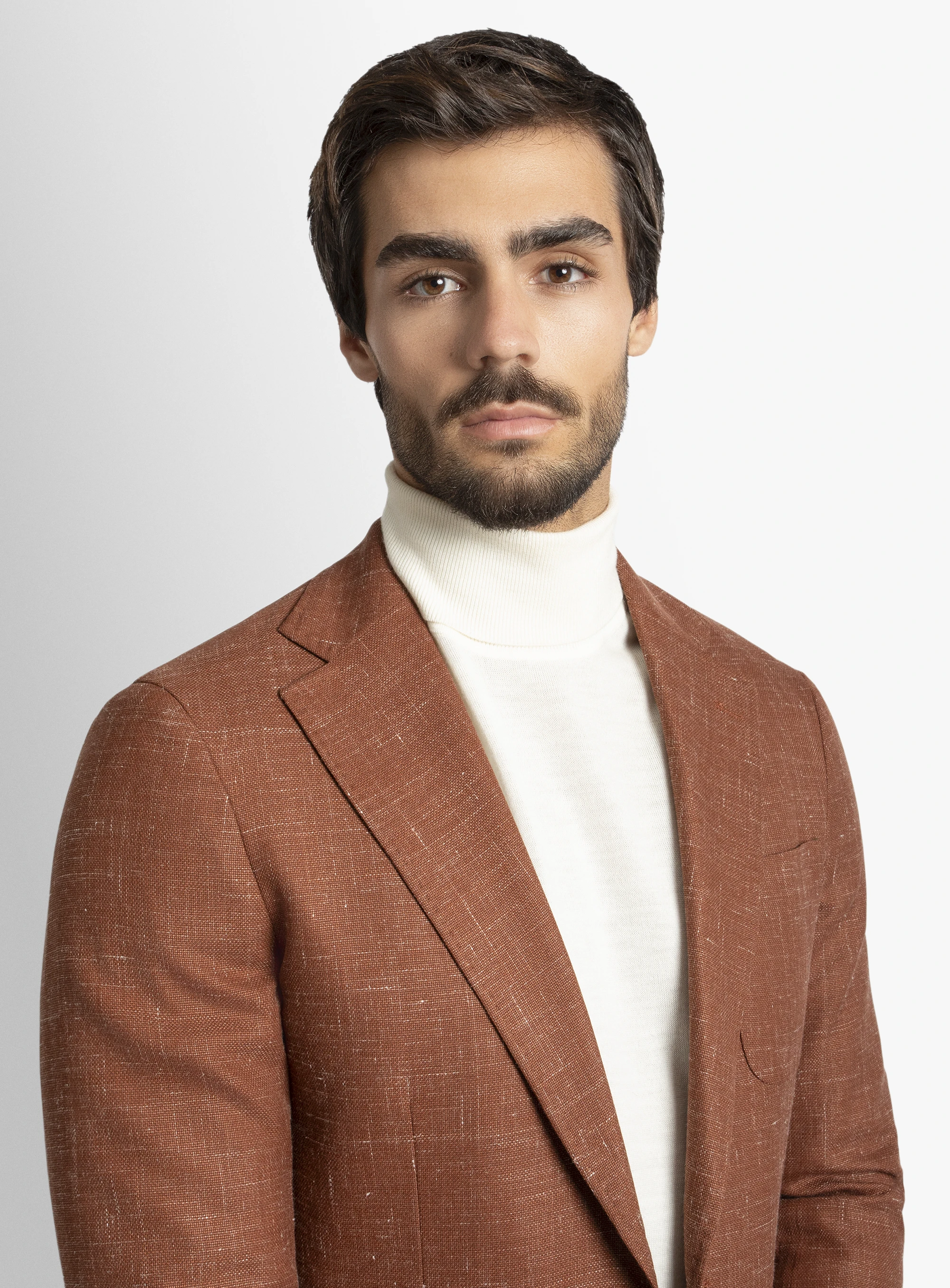 Luzio Basketweave Ginger Jacket