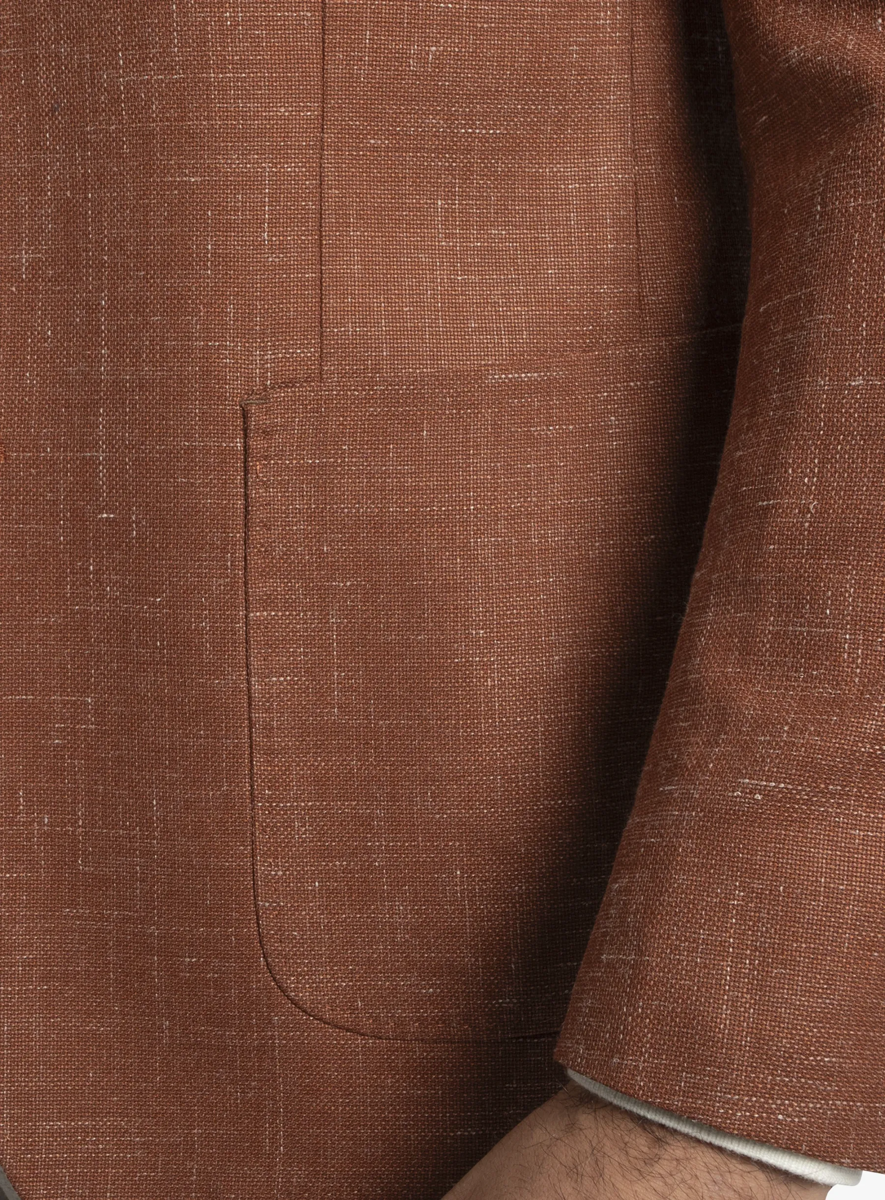 Luzio Basketweave Ginger Jacket