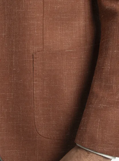 Luzio Basketweave Ginger Jacket