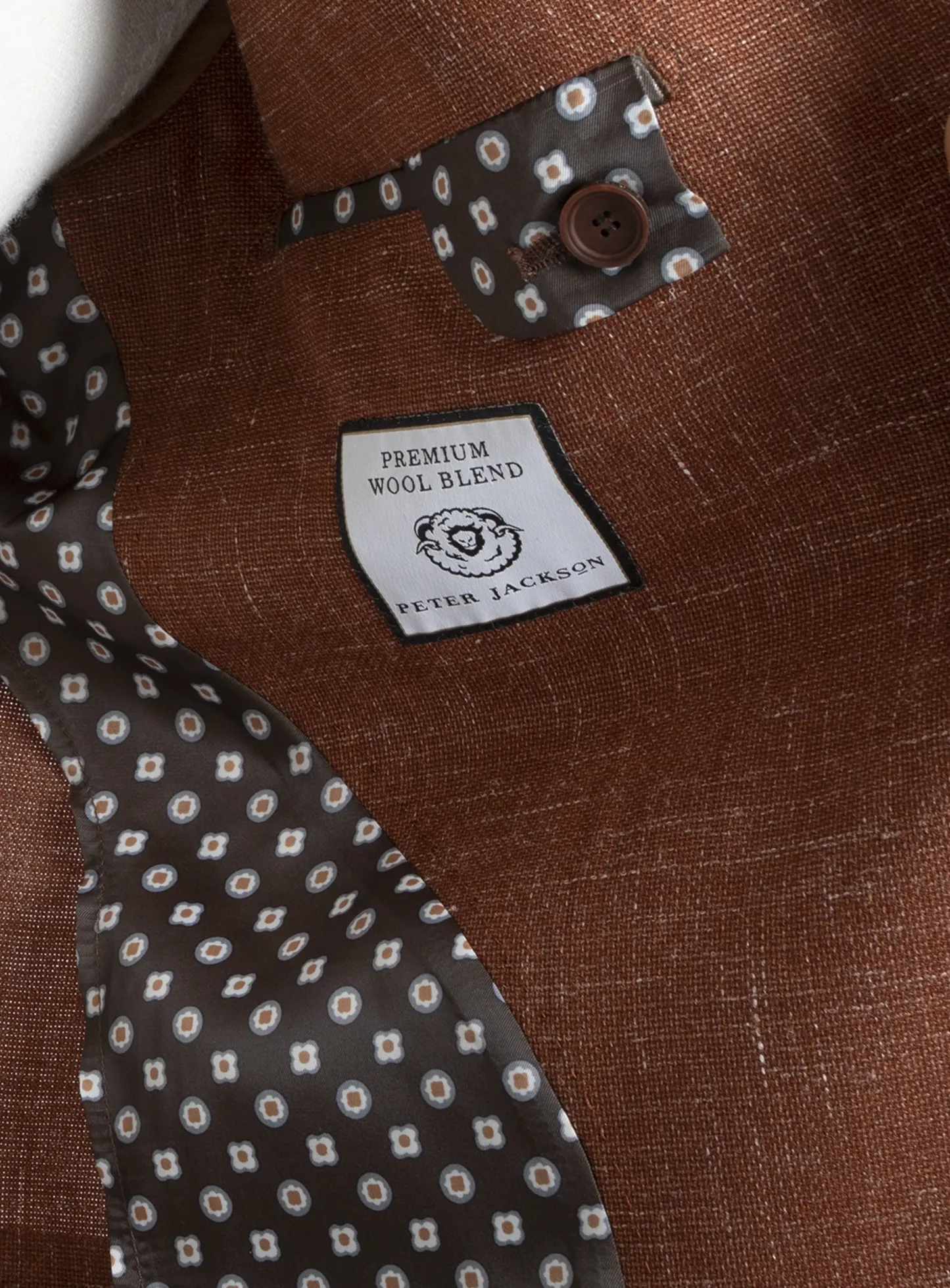 Luzio Basketweave Ginger Jacket