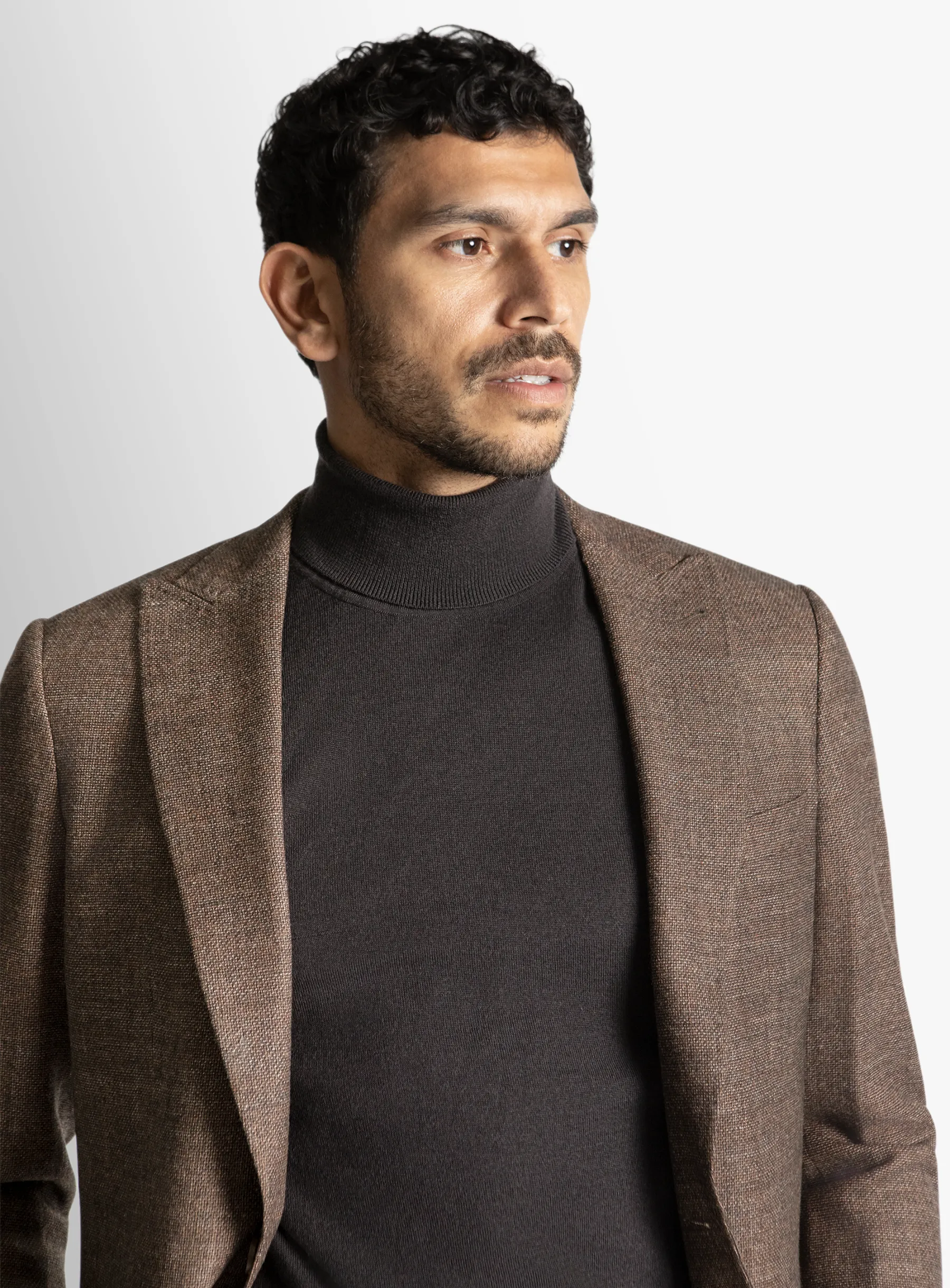 Portici Burnt Orange Basketweave Jacket