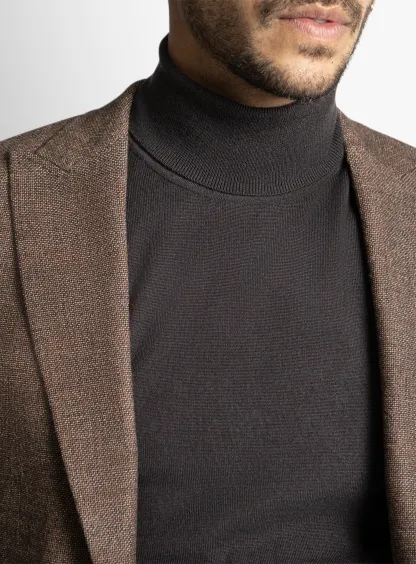 Portici Burnt Orange Basketweave Jacket