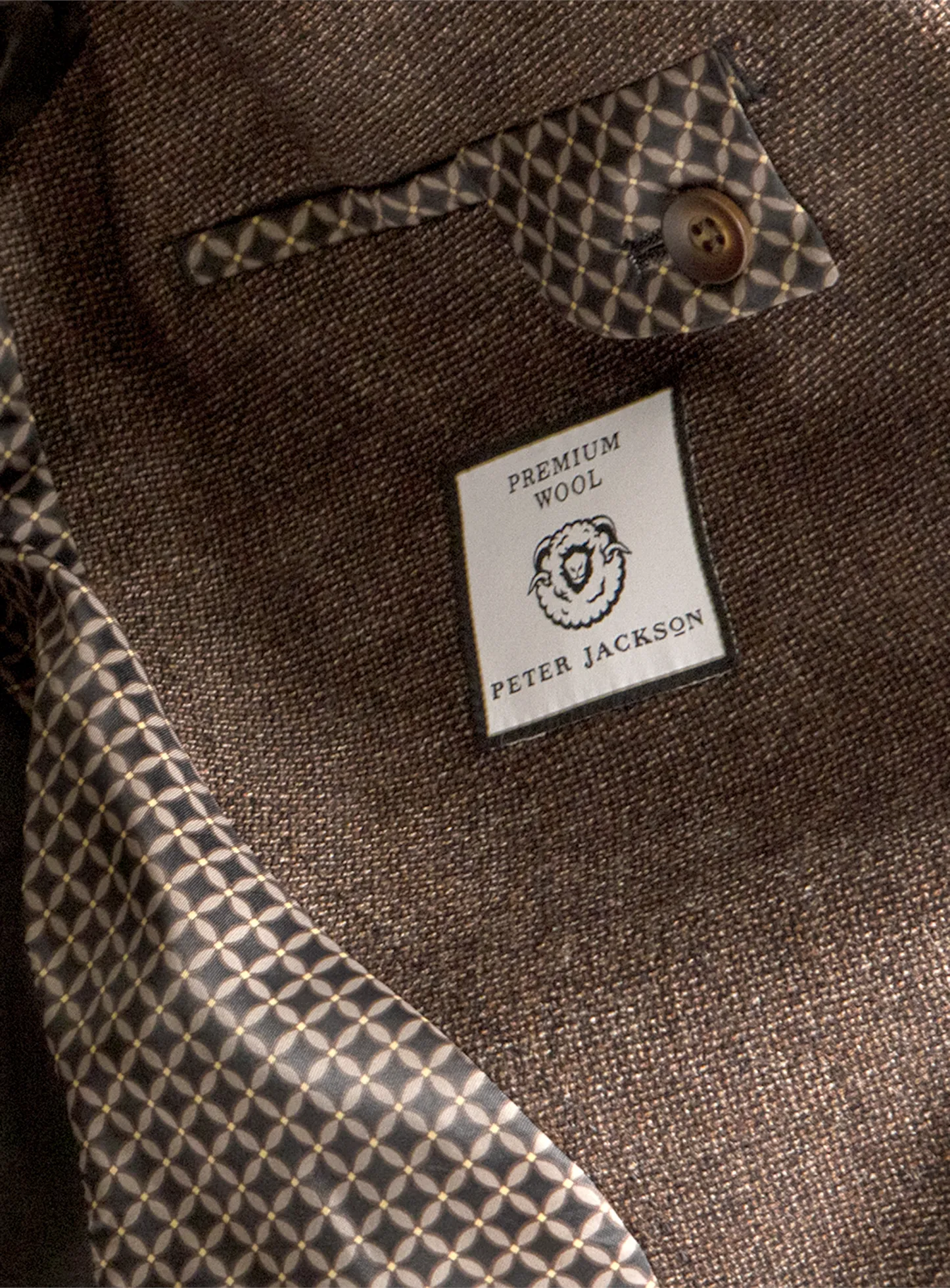 Portici Burnt Orange Basketweave Jacket