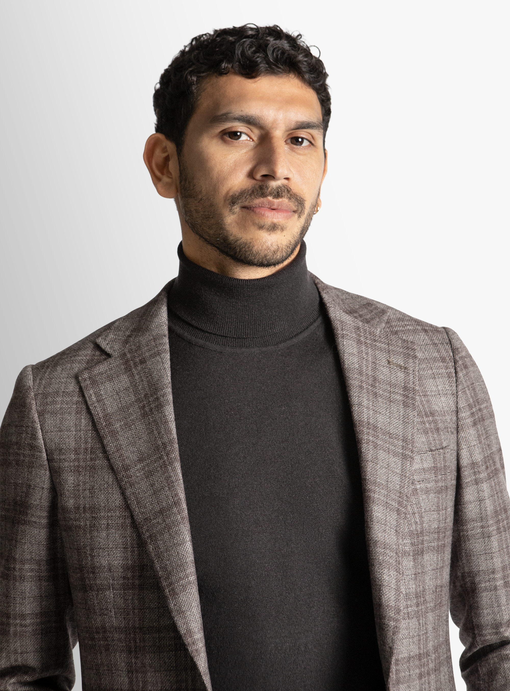 Vitale Grey Berry Plaid Jacket