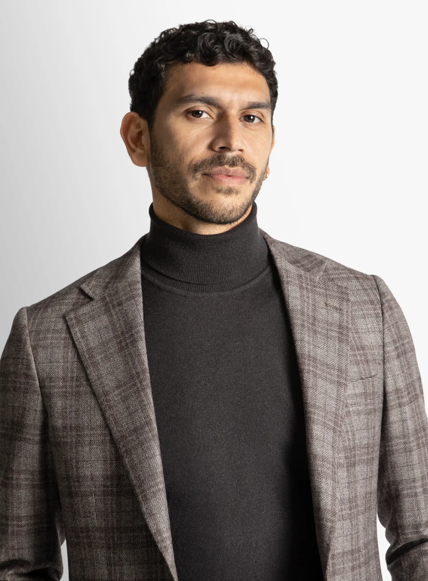 Vitale Grey Berry Plaid Jacket