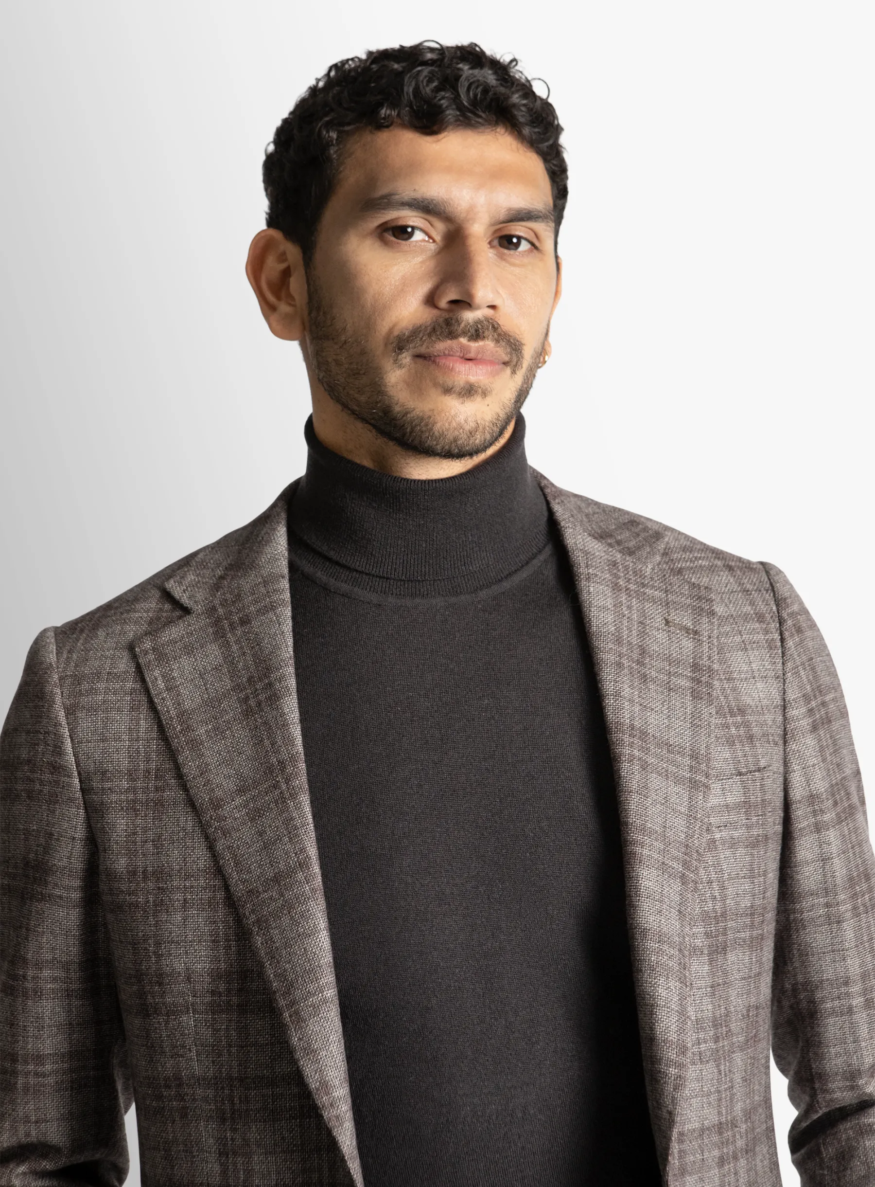 Vitale Grey Berry Plaid Jacket