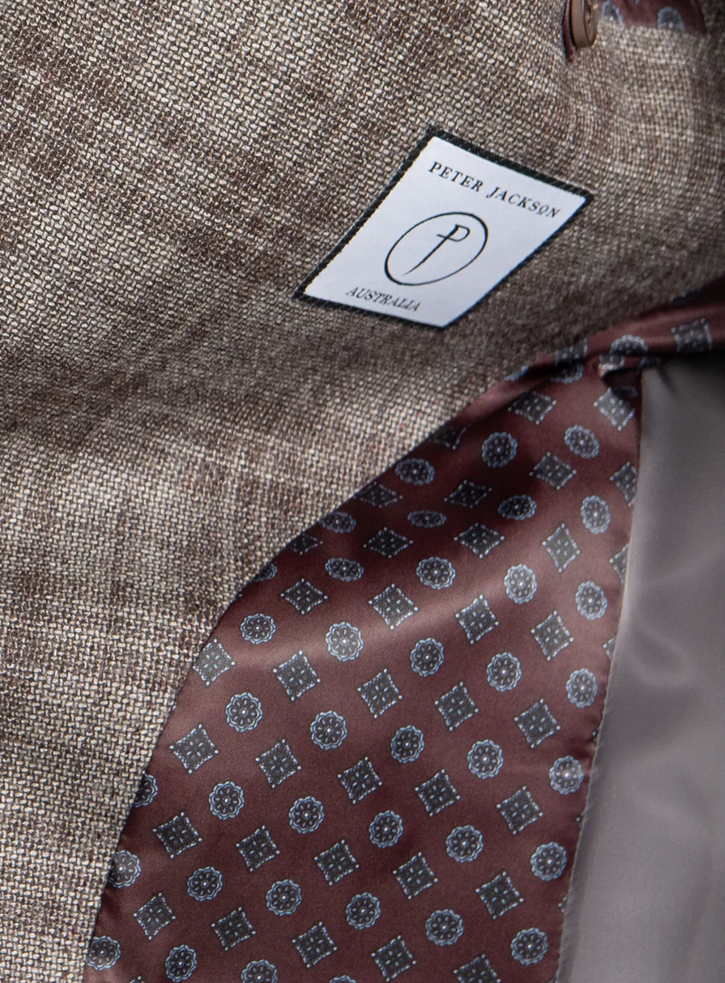 Vitale Grey Berry Plaid Jacket