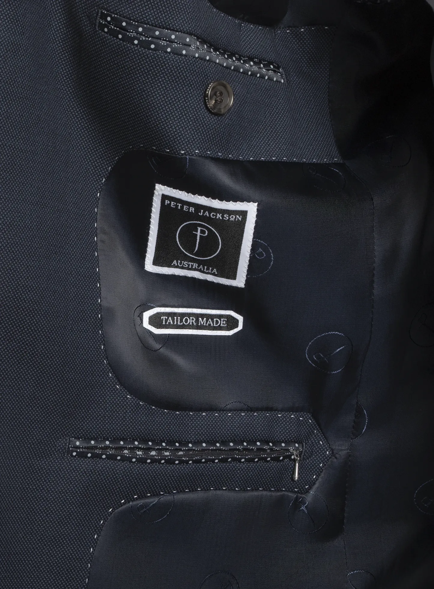 Navy Birdseye Signature 2-Piece Suit